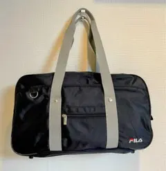新品スクールバッグフィラFILA通学バッグ学校部活 中学生高校生スポーツバッグ黒