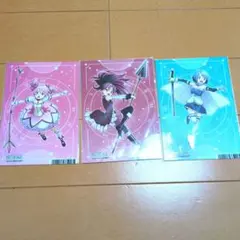 まどマギ　アニメイト　特典　ブロマイド　美樹さやか　佐倉杏子　鹿目まどか