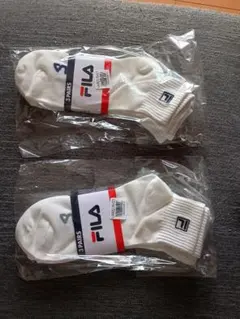 FILA ホワイトソックス 2足セット サイズ27
