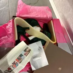 CHIE MIHARA チエミハラ オープントゥ　パンプス グリーンのサムネイル