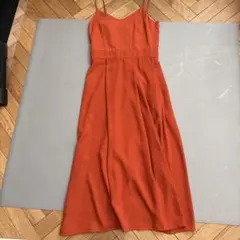 No.90 オレンジ色のワンピース サイズF セットアップ