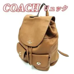 COACH コーチ ビリー リュック バックパック ペブルドレザー F29008