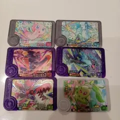 ポケモンフレンダ　スーパートレジャー　ワンダーピックアートピック 6枚セット