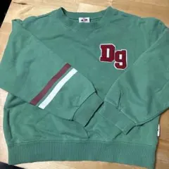 Dog Dept Kids グリーン トレーナー 130