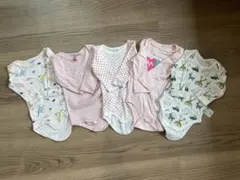 長袖肌着　ロンパース　5枚セット