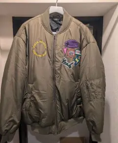 新品未使用 BENO MA-1 フライトジャケット オリーブ Lサイズ