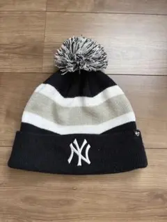 ハ*ク様 47Brand New York Yankees ニット帽 ビーニーのサムネイル