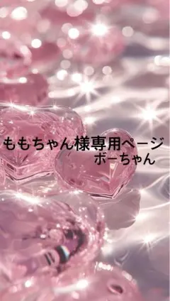 ももちゃん様専用ページ