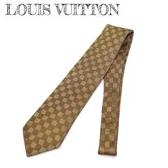 ルイヴィトン LOUIS VUITTON ネクタイ ダミエ カジュアルフォーマル