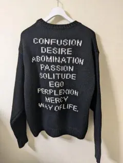 wtaps 242MADT-KNM05 INGREDIENT SWEATER