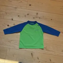 mont-bell ラッシュガード グリーン/ブルー