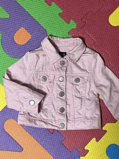 GAP ピンク デニムジャケット 90cm