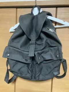 PORTER グレイ デニム生地　スモーキー　リュックのサムネイル