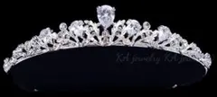 ブライダルヘアアクセサリー ヘッドドレス ティアラ結婚式