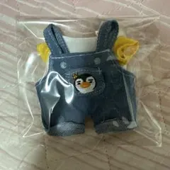 ペンギン刺繍デニムオーバーオールセット JUNHO ジュノ 15cm用
