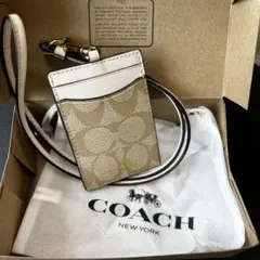 【未使用】COACH ICカード・社員証ケース