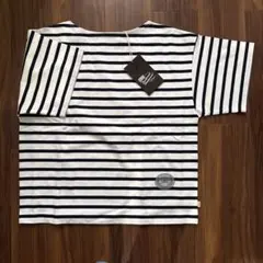 トラディショナルウェザーウェア　BMB ストライプ 半袖Tシャツ XS 新品のサムネイル