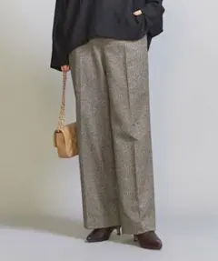 ツイードパンツ レディース