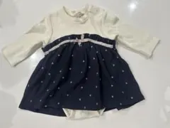 petit main ハート柄ワンピース