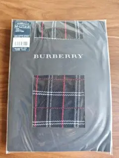 BURBERRY タイツ プレステージチェック M-L ブラックのサムネイル