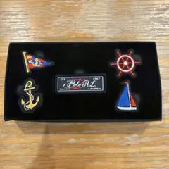 ポロラルフローレン　スタンプラリー　ピンバッチ