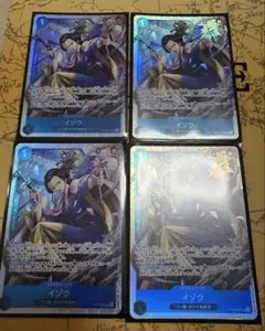 イゾウ SR パラレル ST22-002 墨絵 ワンピースカード - メルカリ