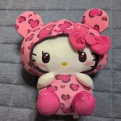 ✨激レア✨ ハローキティ ぬいぐるみ ブラック ピンク ハート 黒 平成