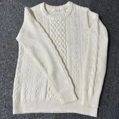 MOUSSY トップス　ニット　ホワイト