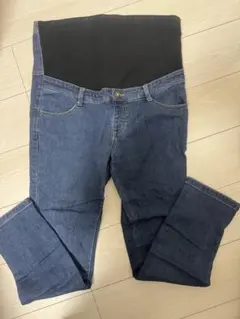 マタニティパンツ　デニム