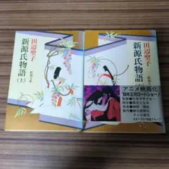 新源氏物語 田辺聖子 新潮文庫 上中巻 2冊セット