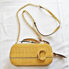 Chloe クロコ型押し チェーンショルダーバッグのサムネイル
