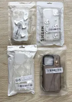 SHEIN iPhone15Pro 用ケース 4個セット