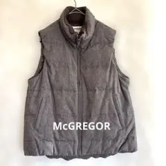 【McGREGOR】NAVY LABELダウンベスト　ブラウン　　　　376