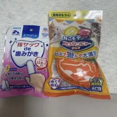 エブリデント 指サック歯みがき＆ねこモテ コロルンにゃ〜のサムネイル