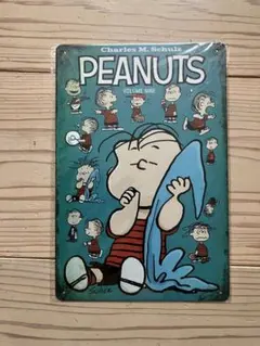 PEANUTS スヌーピー ブリキ看板 メタルプレート VOLUME NINE