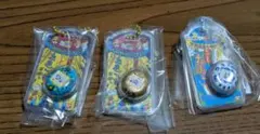 おかしなたまごボーロっち3 パッケージチャームブルー　初代たまごっち 3個セット