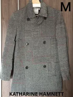 2025年最新】KATHARINE HAMNETT メンズ ピーコート・ウールコートの