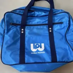 旧ワッペ 青 旧型 マルミ運動具店 スクバ スクールバック ワールドペガサス ワールドペガサス 旧ワッペ 学生鞄 スクバ スクールバッグ 水色