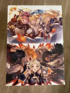 グラブル　サプチケクリアファイル　2枚セット