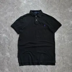 Polo Ralph Lauren 黒 ポロシャツ M 短丈 Polo by Ralph Lauren ポロシャツ ブラック S - メルカリ