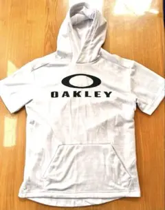OAKLEY 半袖 パーカー ホワイト