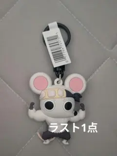 鬼滅の刃　キーホルダー　ムキムキねずみ　バッグクリップ　宇髄天元