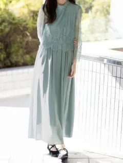 パーティードレス　結婚式　ワンピース