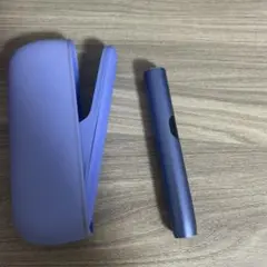 電子タバコ本体 パープル 充電ケース付き