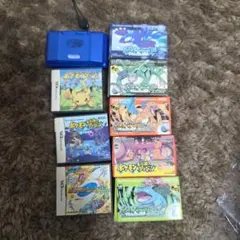 【レア】ミニチュアポケモン ニンテンドーDS 本体 PokéParkと消しゴム