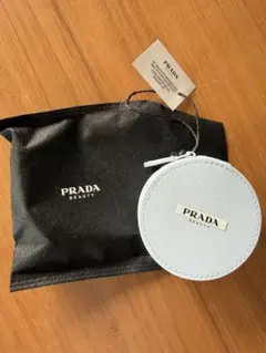 PRADA フェイスパウダー 化粧ポーチ ギフトボックス ショップバッグ