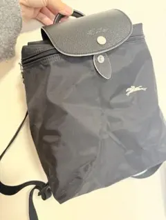Longchamp プリアージュ リュック デイバッグ ブラック ナイロン 軽量