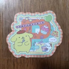 サンリオ キャラクターズ シールクッキー３　シール　ポムポムプリン