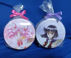 缶のみ　CACAOCAT　 セーラームーンコラボ　ウラヌス・サターンセット