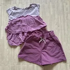 ブランシェス　カットソー　キュロット　セット